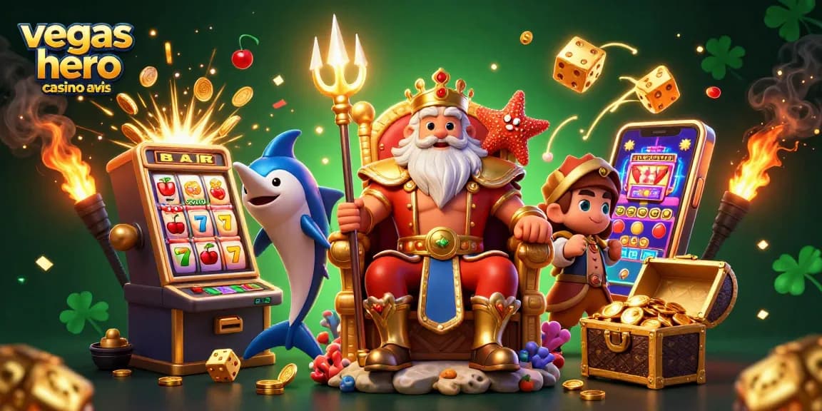 Jouez avec confiance à Vegas Hero casino, découvrez les offres et retraits.
